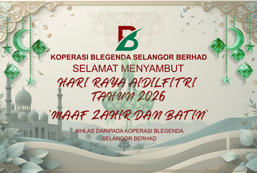  Happy Eid Al-Fitr 2026 - Sincerely from KBSB/Selamat Menyambut Hari Raya Aidilfitri Tahun 2026 - Ikhlas dari KBSB